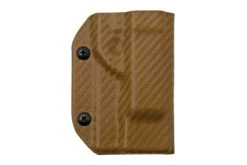 Clip And Carry Kydex Sheath Leatherman Raptor, Carbon Fiber Brown LRAPTOR-CF-BRN Funda De Cintur贸n