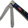 Case Mini Trapper Navy Blue Bone, Rogers Jig, 7321 6207 SS Navaja