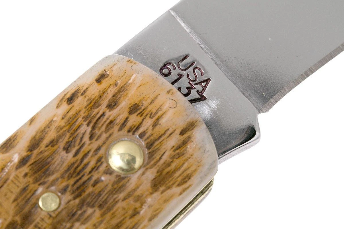 Case Sod Buster Jr Amber Jigged Bone, 245 6137 SS Navaja - Imagen 8