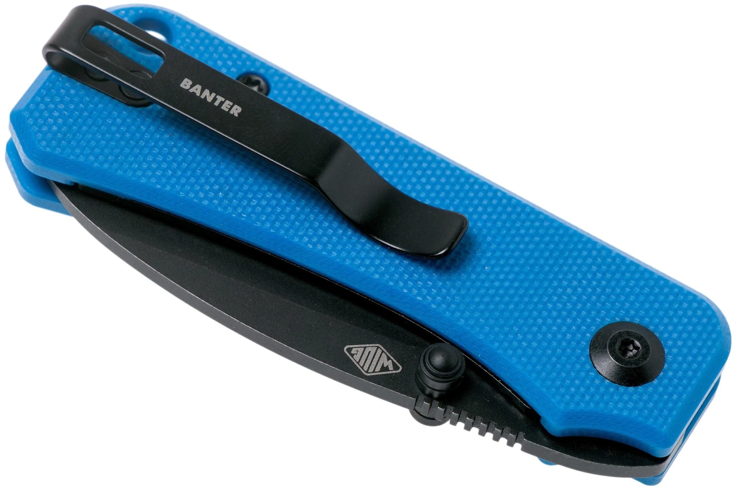 Civivi Baby Banter C19068S-3 Blue G10, Black Stonewashed Navaja, Ben Petersen Design - Imagen 4