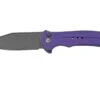 Civivi Cogent C20038D-2 Blackwashed Plain Edge, Purple G10 Navaja