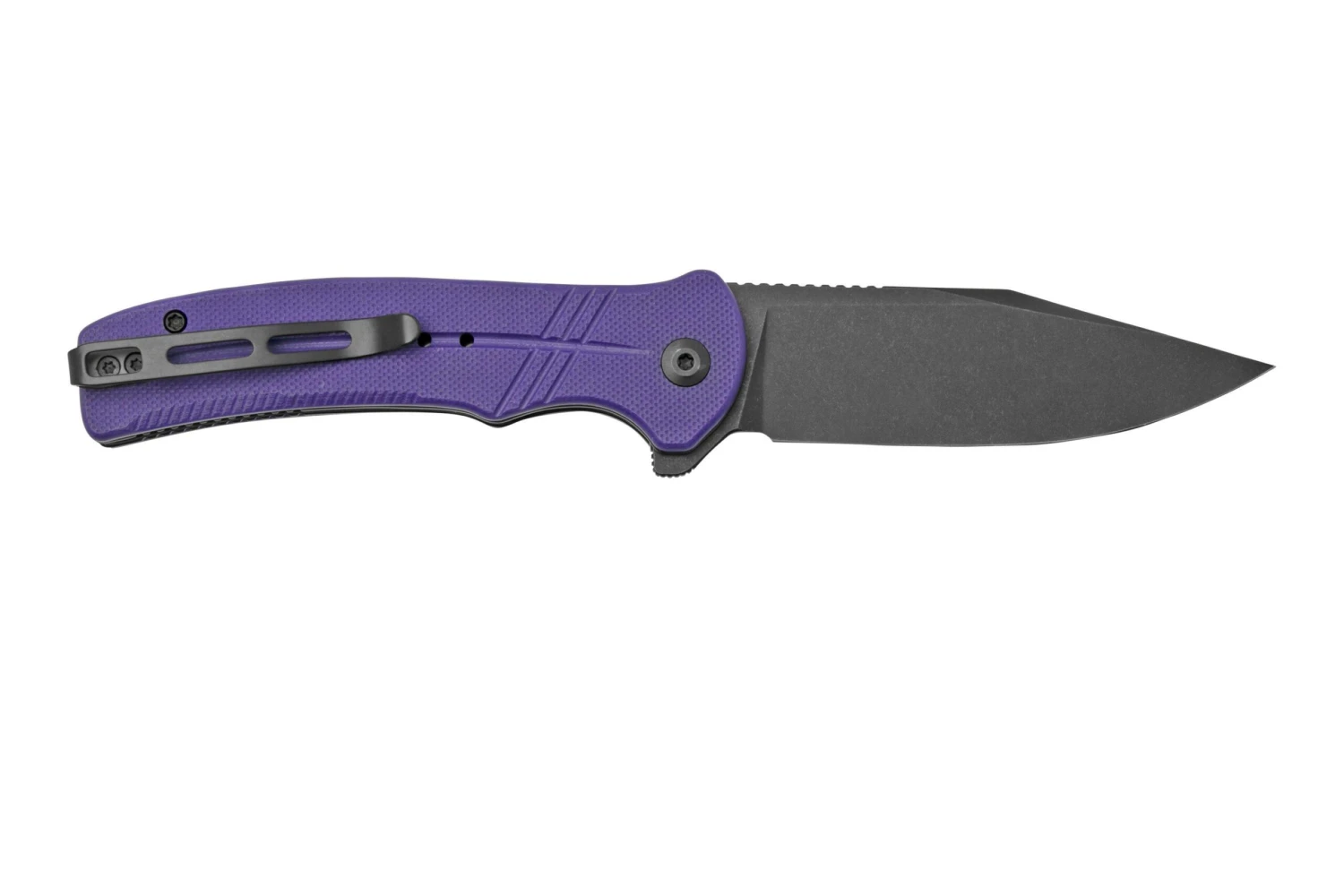 Civivi Cogent C20038D-2 Blackwashed Plain Edge, Purple G10 Navaja - Imagen 2