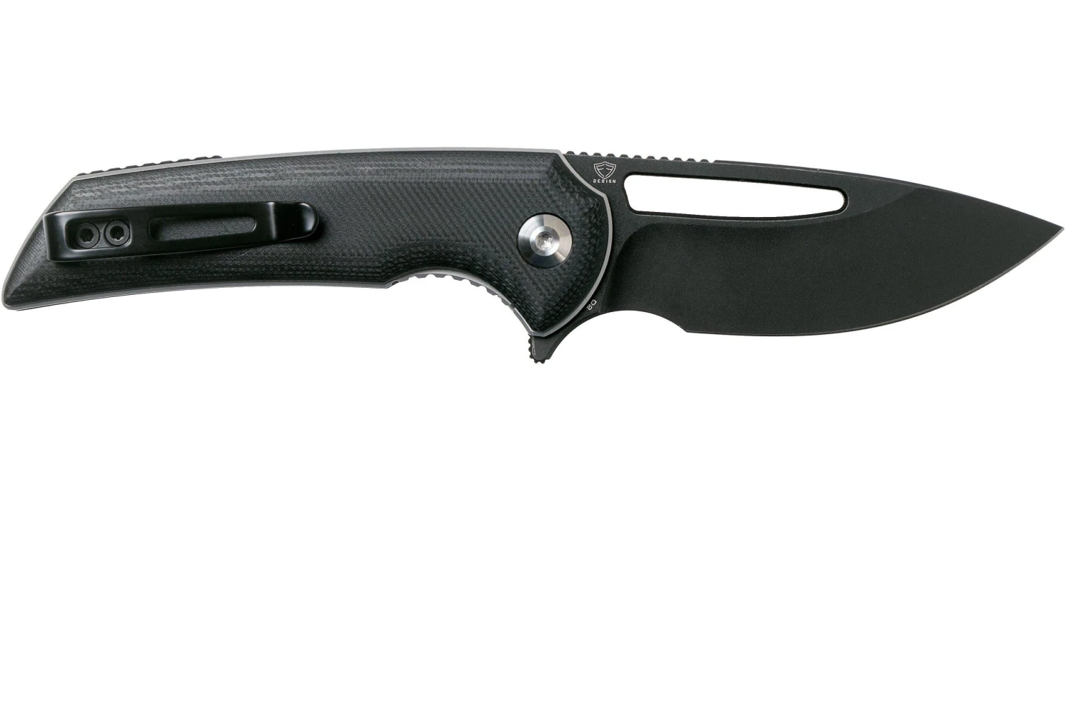 Civivi Odium C2010E Black-Black G10 Navaja, Ferrum Forge Design - Imagen 2