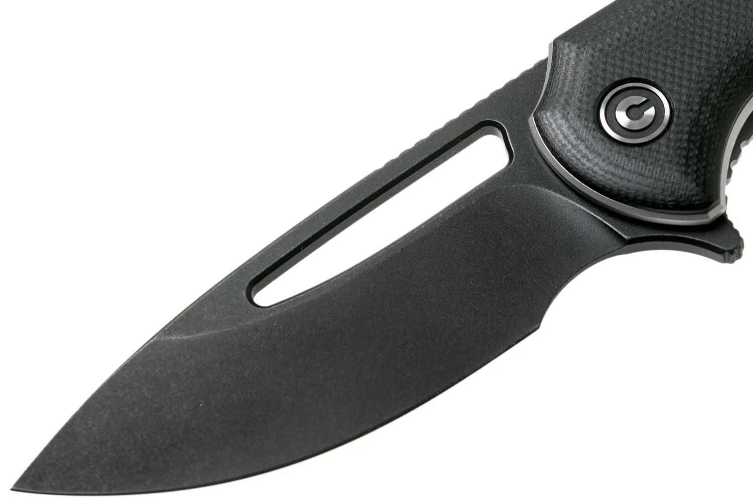Civivi Odium C2010E Black-Black G10 Navaja, Ferrum Forge Design - Imagen 3