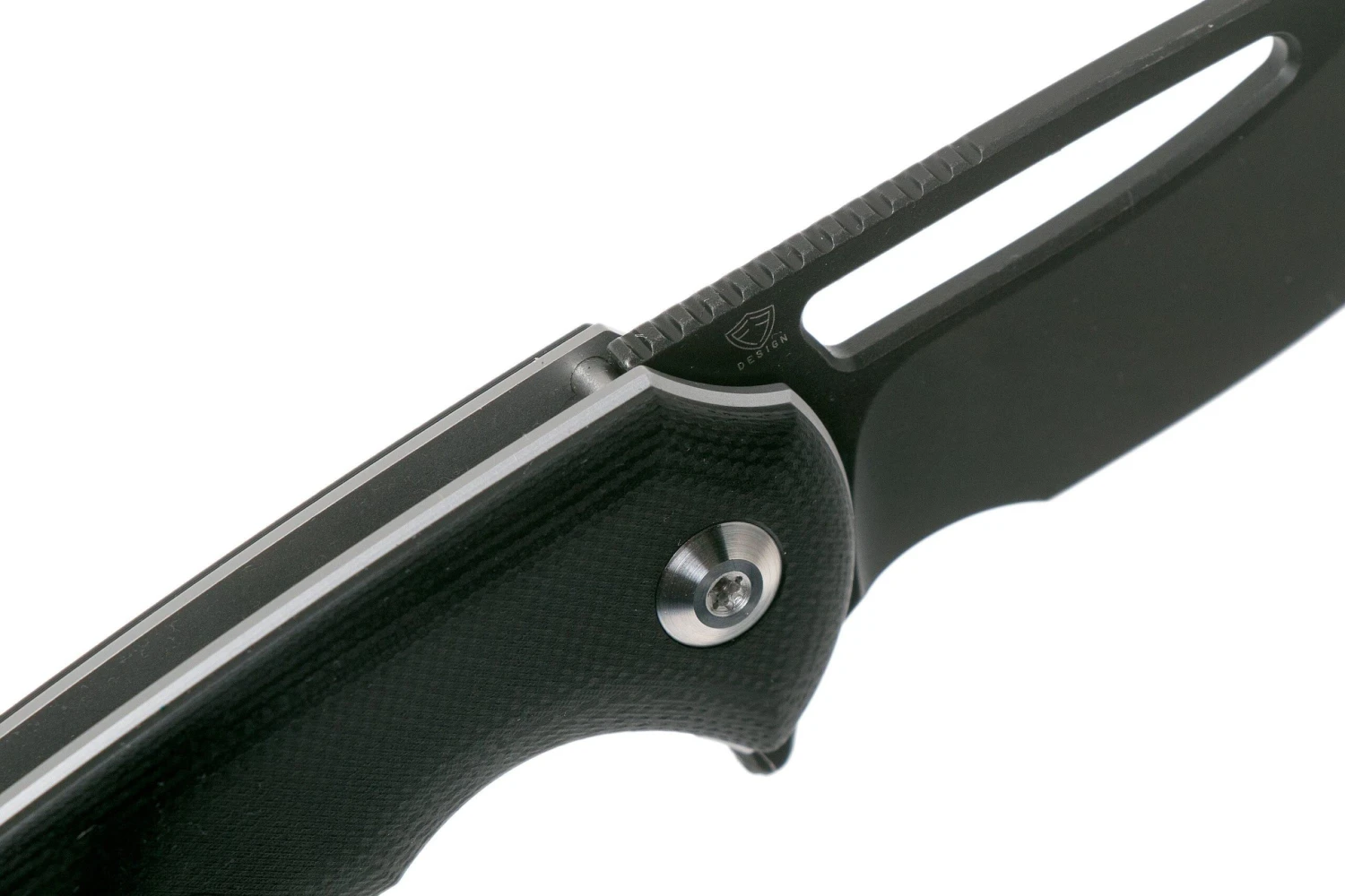 Civivi Odium C2010E Black-Black G10 Navaja, Ferrum Forge Design - Imagen 6