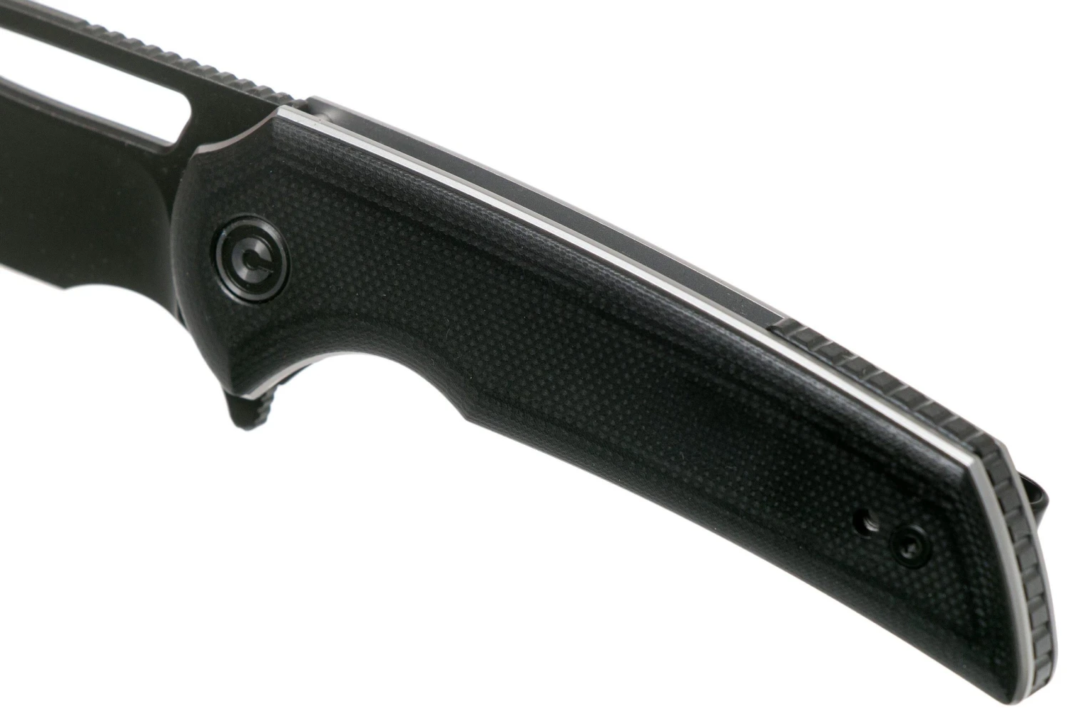 Civivi Odium C2010E Black-Black G10 Navaja, Ferrum Forge Design - Imagen 7
