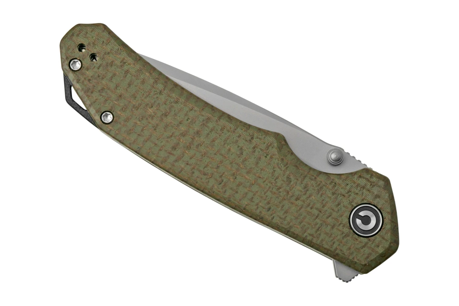 Civivi Brazen C2023F Tanto, Green Coarse Micarta Navaja - Imagen 6