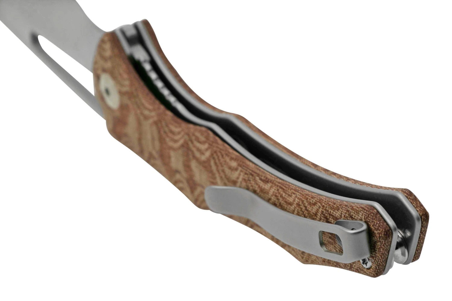 Civivi Spiny Dogfish C22006-4 Brown Micarta, Satin Finish, Navaja, Diseño De Gavko - Imagen 4