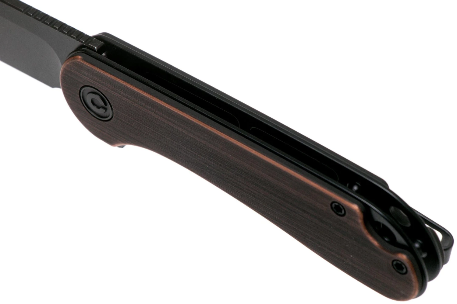 Civivi Elementum Tanto C907T-B Black, Hand Rubbed Copper Navaja - Imagen 7