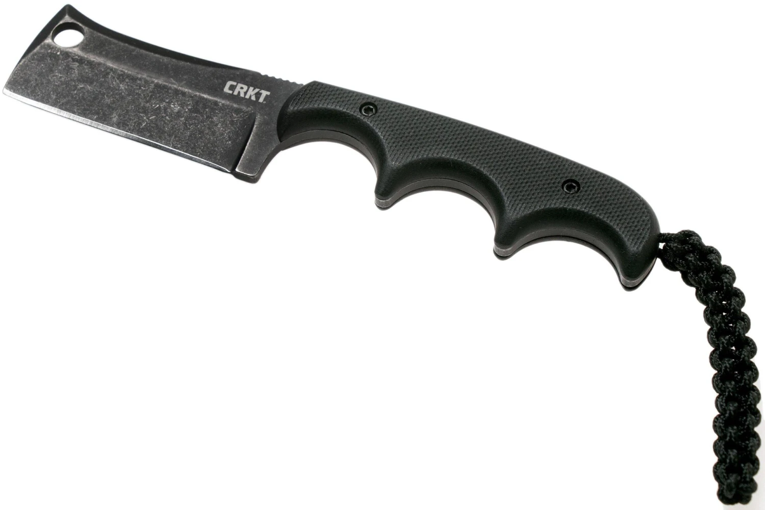 CRKT Minimalist Cleaver Blackout 2383K Cuchillo De Cuello, Alan Folts Design - Imagen 3