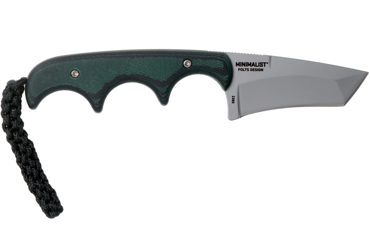 CRKT Minimalist Tanto 2386 Cuchillo De Cuello, Alan Folts Design - Imagen 2