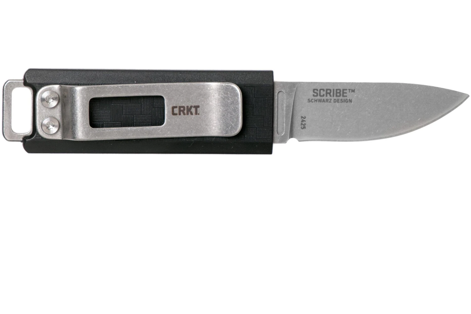 CRKT Scribe 2425 Cuchillo De Cuello, TJ Schwarz Design - Imagen 2
