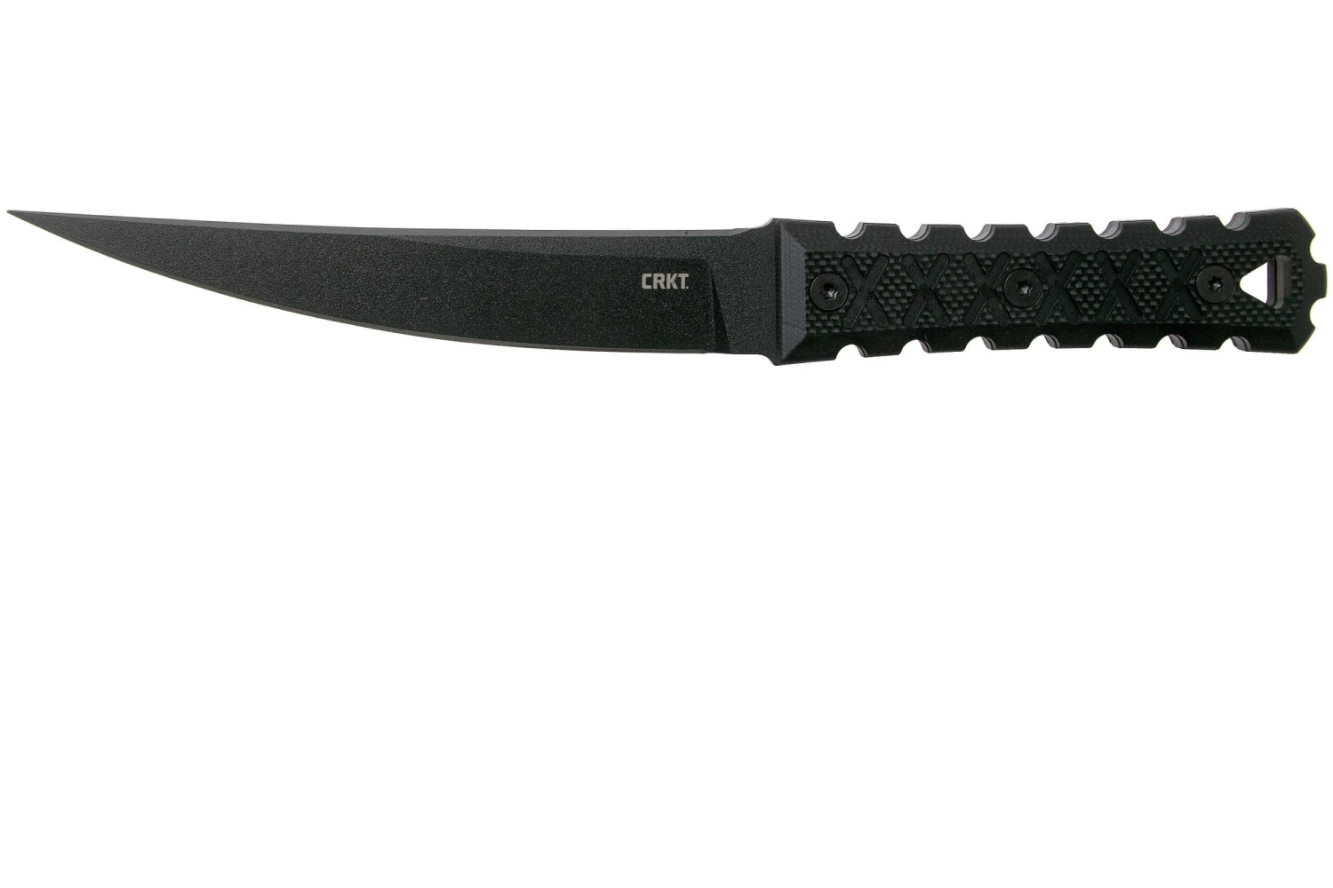 CRKT HZ6 Black 2927 Cuchillo Fijo, James Williams Design