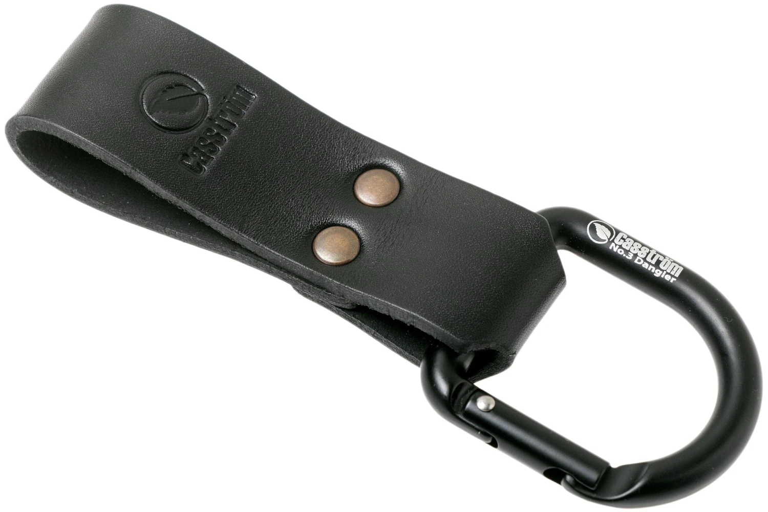 Casström Dangler & Belt Loop Black-Black, Trabilla Para Fundas De Cuchillos 13109