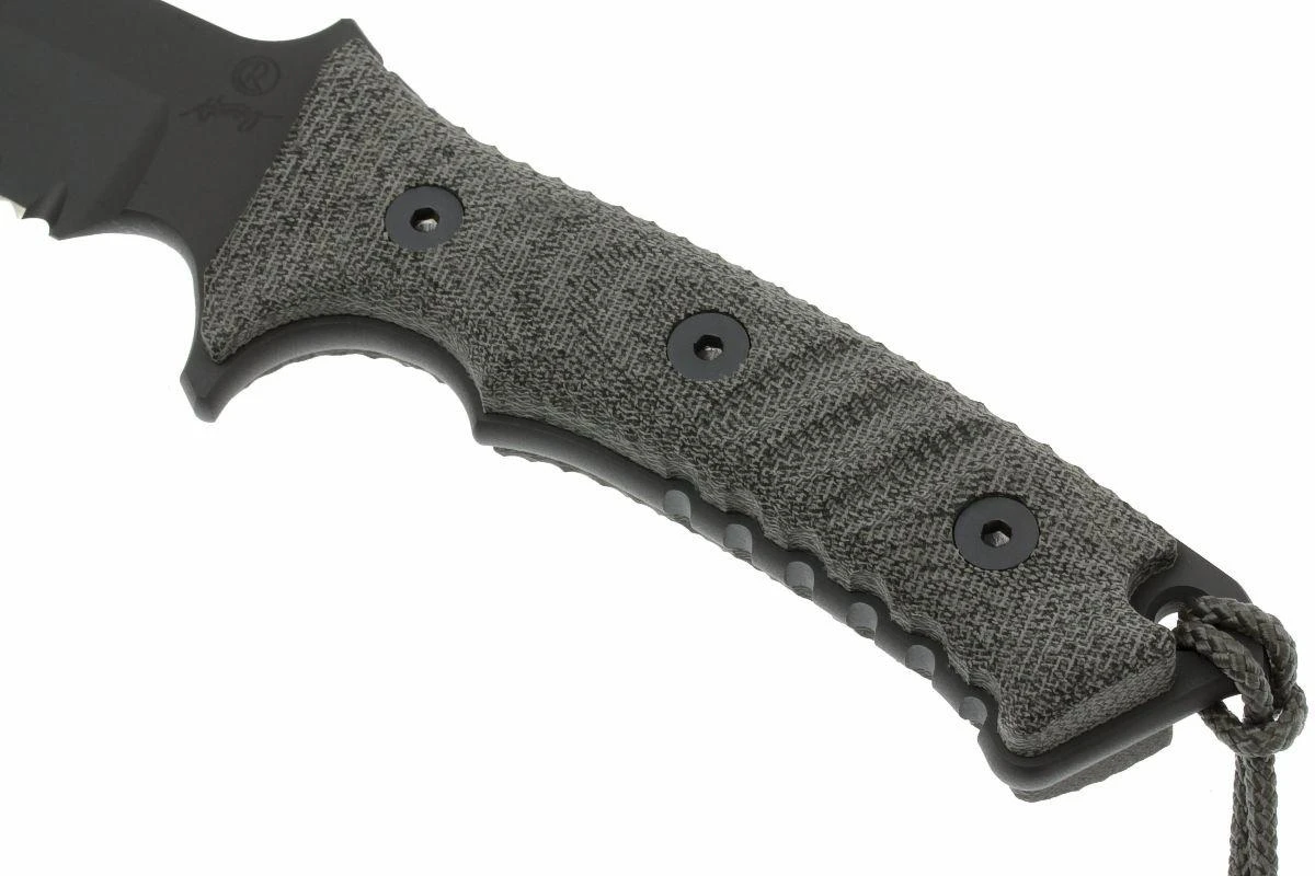 Chris Reeve Pacific Black PAC-1001 Cuchillo De Supervivencia, Dentado - Imagen 3
