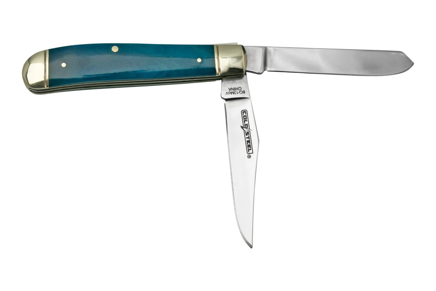Cold Steel Mini Trapper FL-MTRPR-B Blue Bone, Navaja - Imagen 2