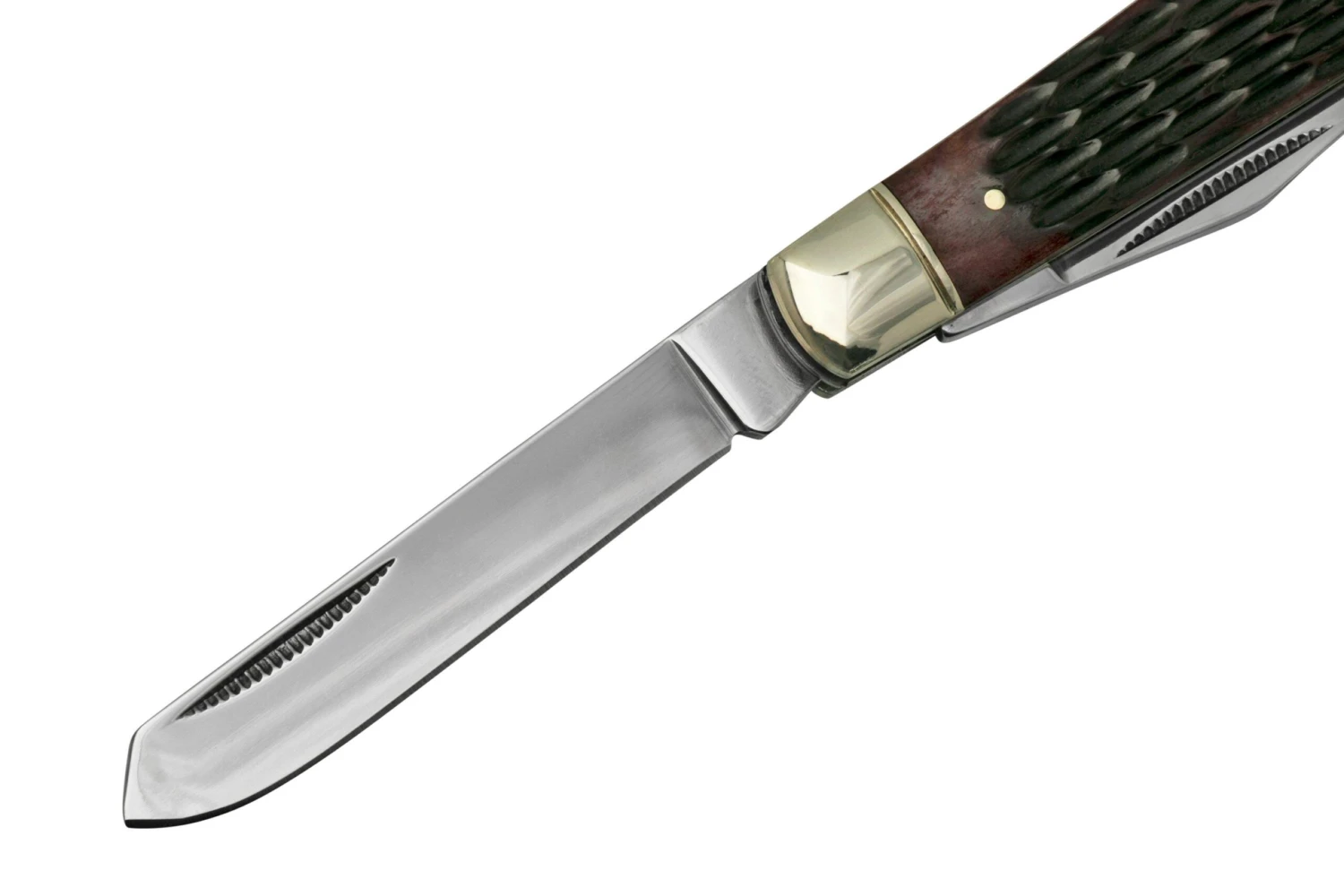 Cold Steel Mini Trapper FL-MTRPR-J Jigged Brown Bone, Navaja - Imagen 3