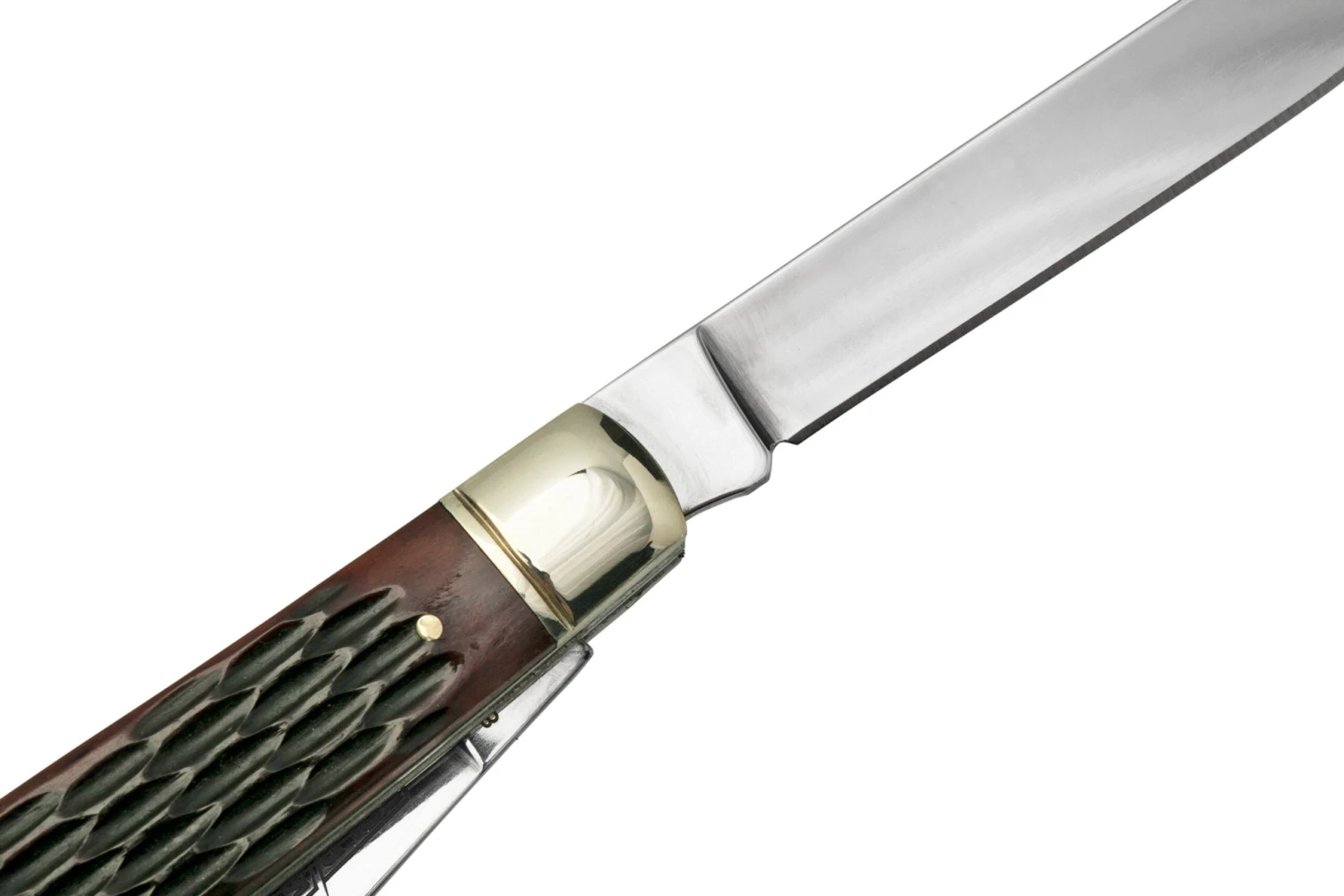 Cold Steel Mini Trapper FL-MTRPR-J Jigged Brown Bone, Navaja - Imagen 5