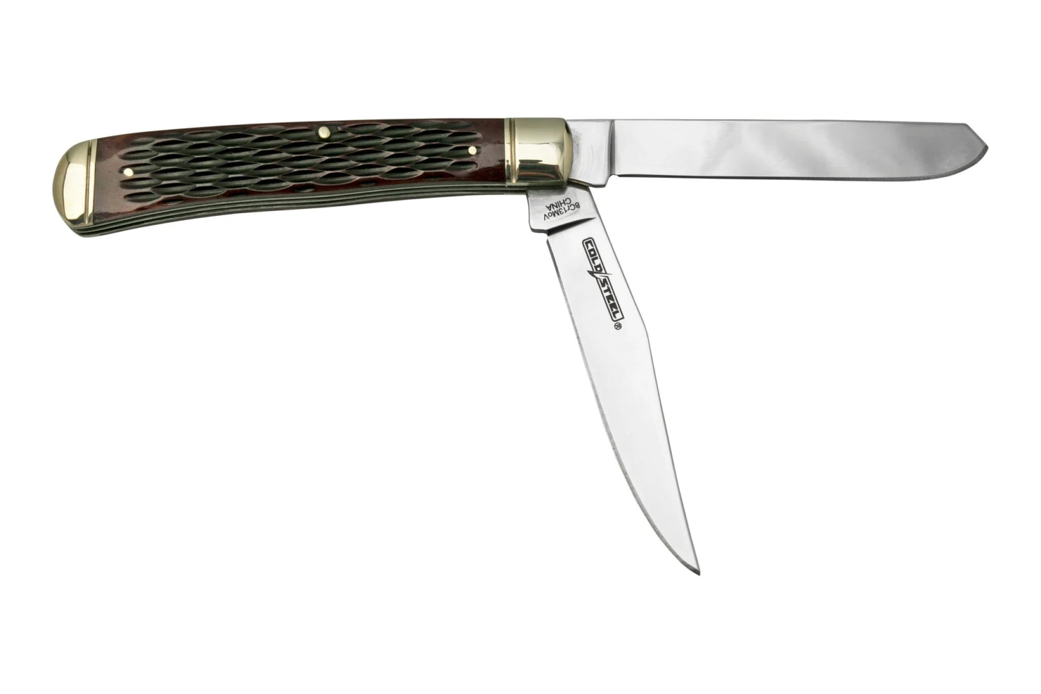 Cold Steel Trapper FL-TRPR-J, Jigged Brown Bone, Navaja - Imagen 2