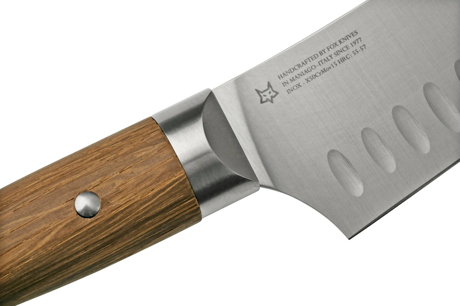Due Cigni Coquus Santoku 18cm, 2C2103SO Cuchillo Santoku - Imagen 5