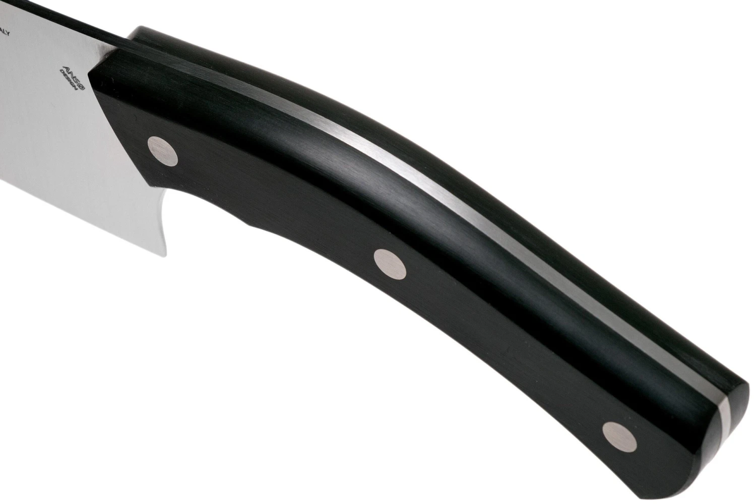 Due Cigni Arne Line Santoku 19 Cm, Negro - Imagen 5