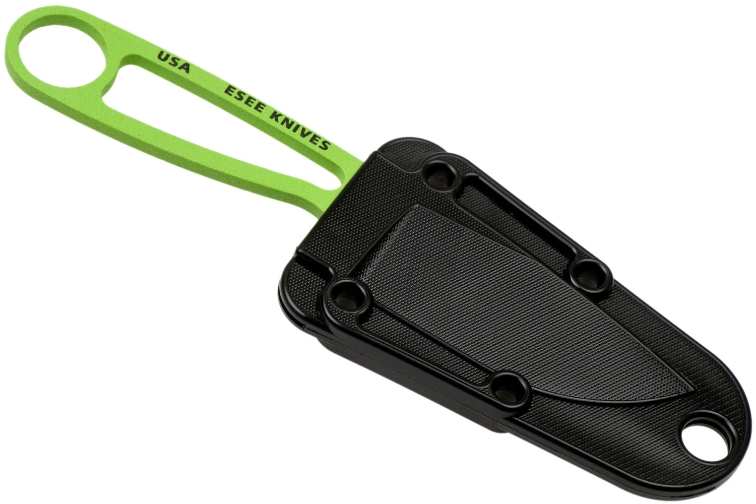 ESEE Izula Venom Green IZULA-VGKIT, Kit De Supervivencia Con Funda Y Yesquero - Imagen 5