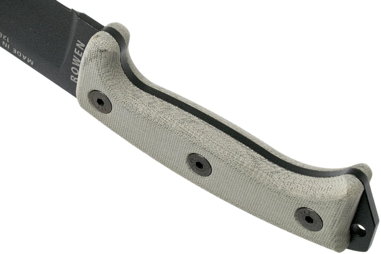 ESEE Junglas 2 Black, JUNGLAS-II Cuchillo De Supervivencia, Funda Kydex, Compatible Con MOLLE - Imagen 4