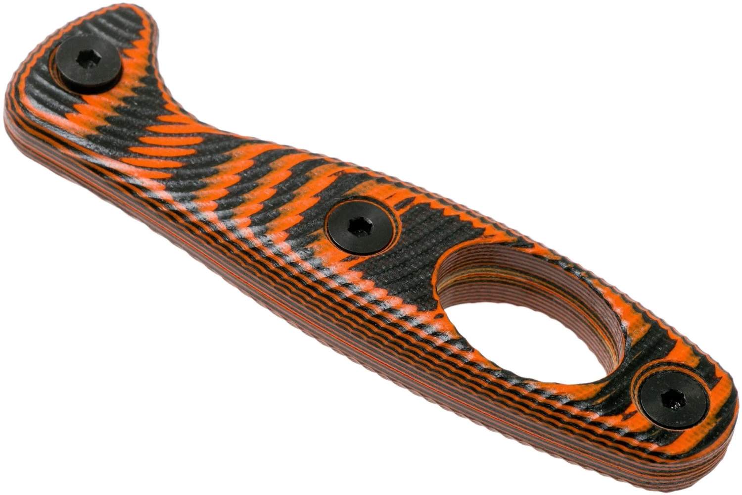 ESEE Xancudo Mango Con Agujero, Orange/Black G10 - Imagen 2