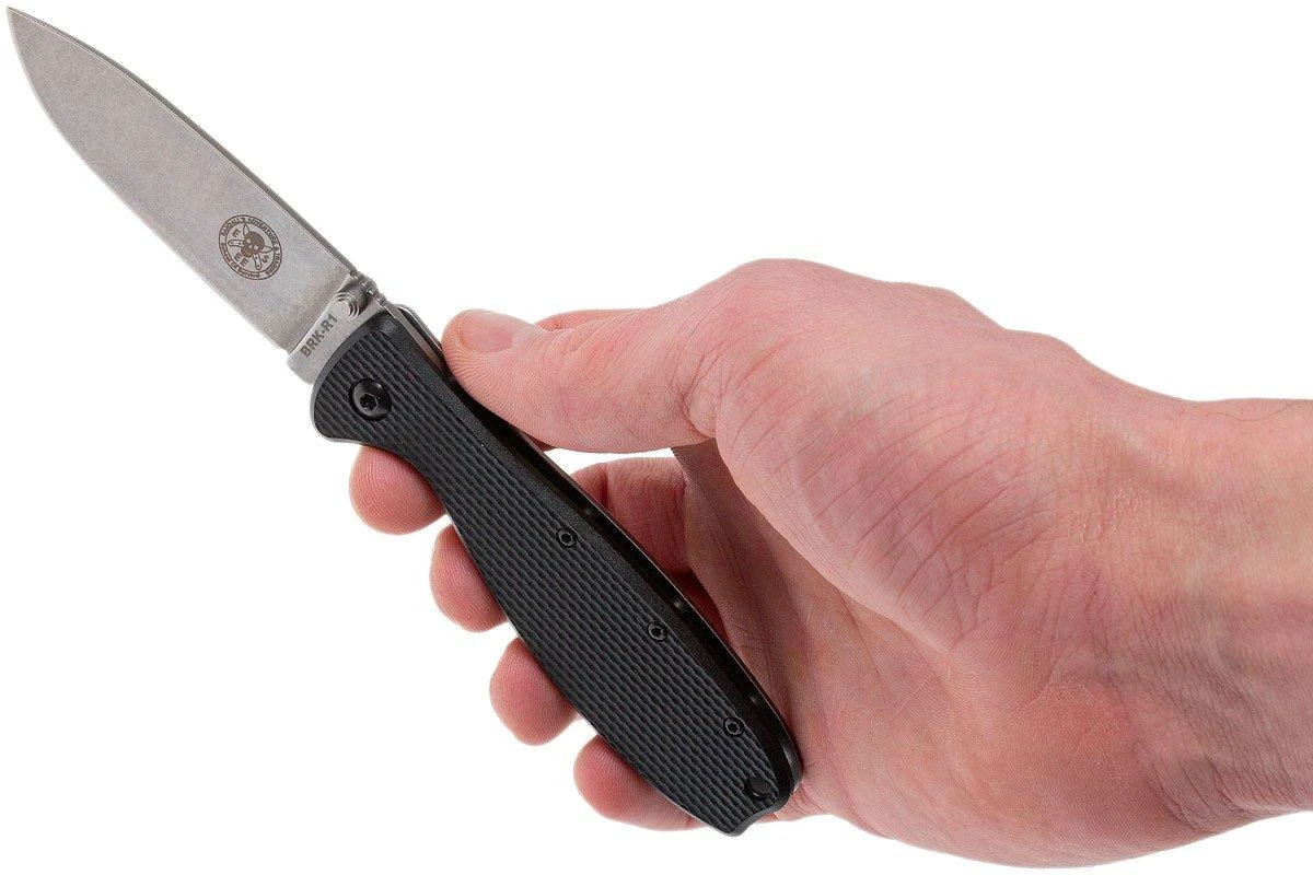 ESEE Knives Zancudo D2 Black-Stonewashed, BRKR2 Navaja - Imagen 8