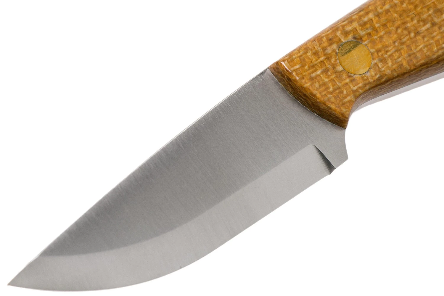 Brisa Necker 70, 001 Scandi Mustard Micarta, Cuchillo De Cuello - Imagen 3