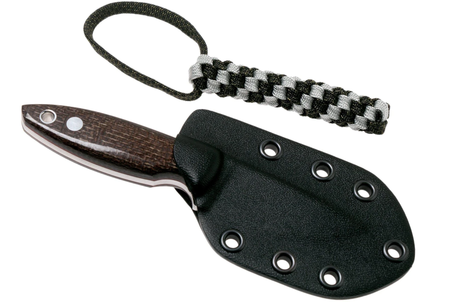 Brisa Scara 60 Buffalo Micarta RWL34 23300 Cuchillo De Cuello - Imagen 5