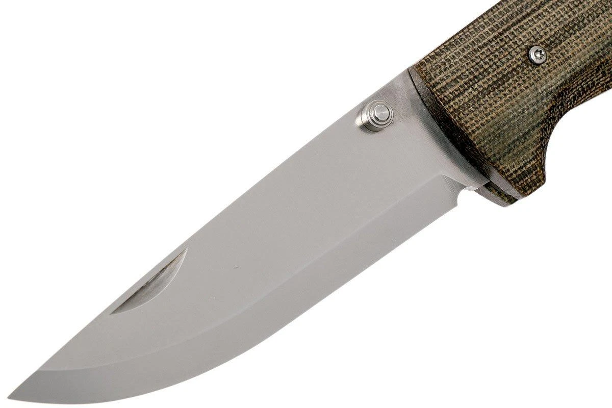 Brisa Borka 90 - N690 Scandi - Green Micarta - 2850 - Imagen 3