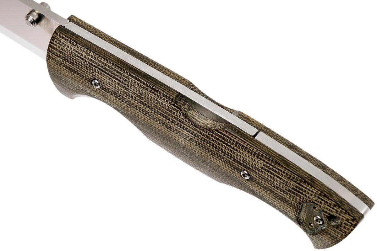 Brisa Borka 90 - N690 Scandi - Green Micarta - 2850 - Imagen 7