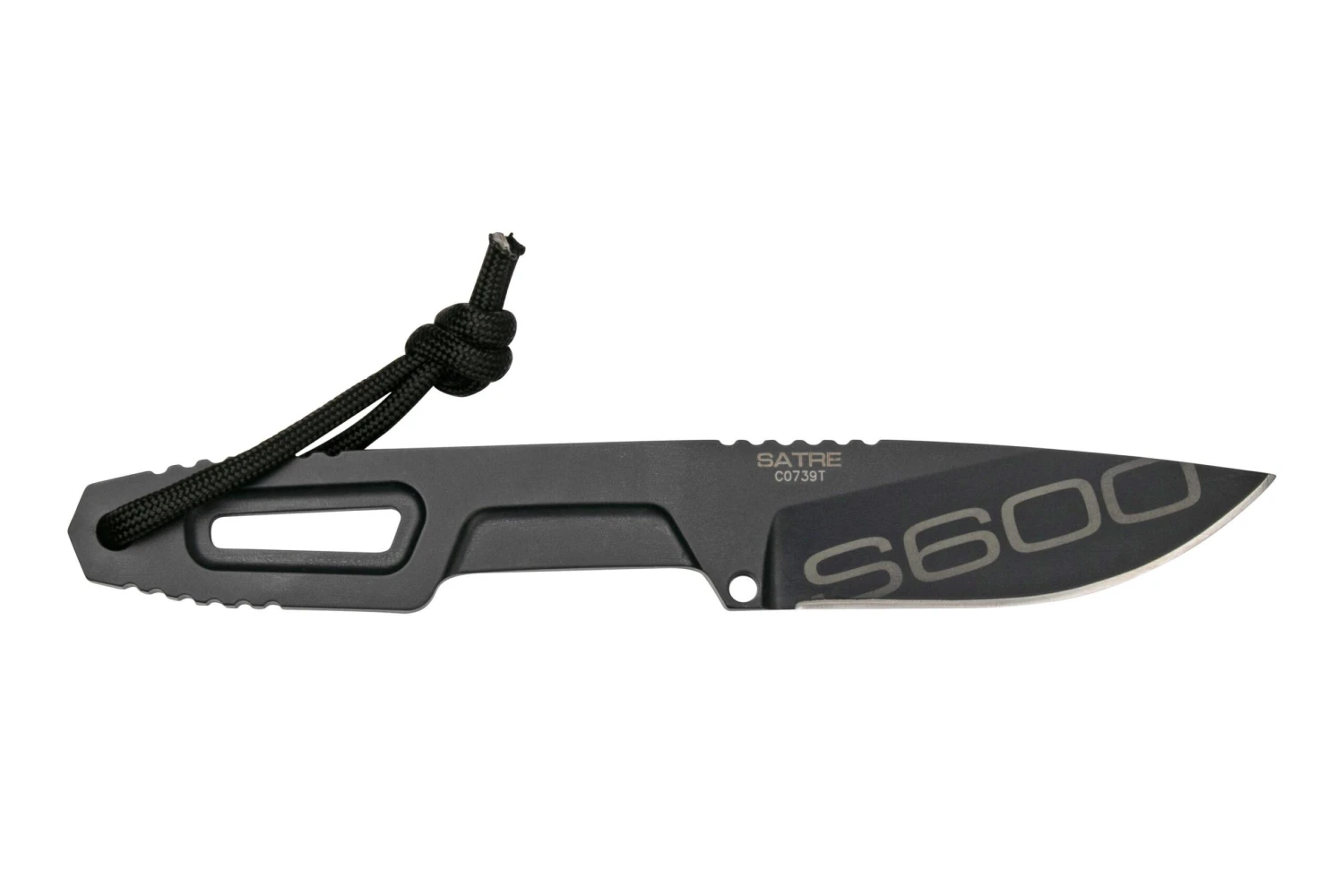 Extrema Ratio Satre S600, Black 04.1000.0222/BLK/S6 Cuchillo De Cuello - Imagen 2