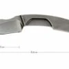 Extrema Ratio N.K.1 Cuchillo De Cuello, Stonewashed