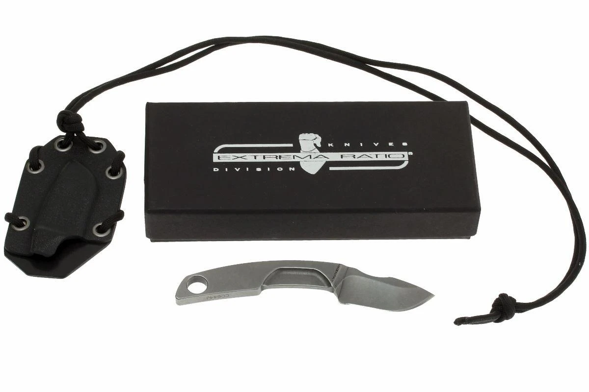 Extrema Ratio N.K.1 Cuchillo De Cuello, Stonewashed - Imagen 8