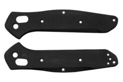Flytanium Benchmade 940 Osborne Handle Kit FLY-1171BK Black G-10 Radar Scales, Titanium Hardware
