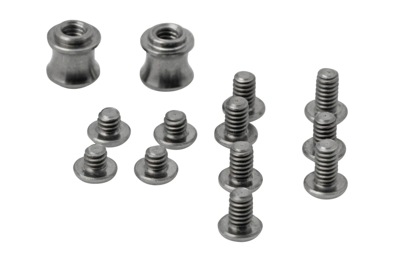 Flytanium Benchmade 940 Osborne Handle Kit FLY-1171BK Black G-10 Radar Scales, Titanium Hardware - Imagen 3