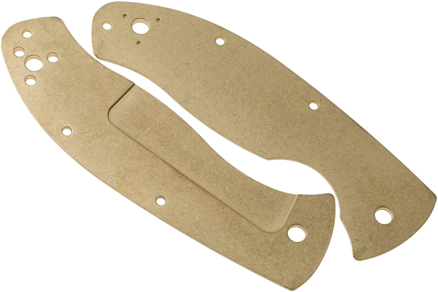 Flytanium Spyderco Tenacious Scales, Latón - Imagen 2