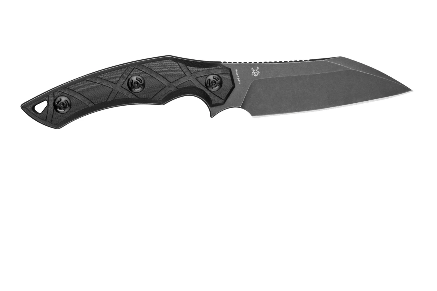 Fox Edge Lycosa 1, Black G10, FE-018 Cuchillo Fijo - Imagen 2