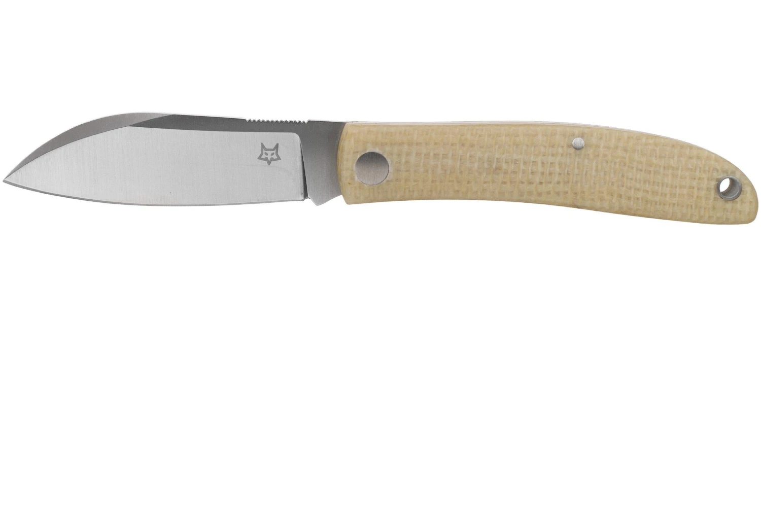 Fox Knives Livri, M690, Natural Jute Micarta, 273MI Navaja - Imagen 3