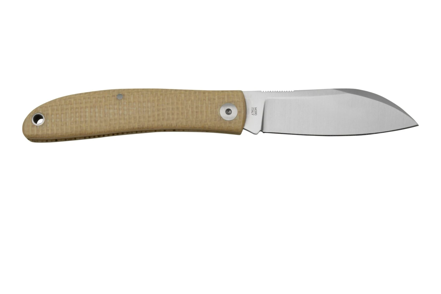 Fox Knives Livri, M690, Natural Jute Micarta, 273MI Navaja - Imagen 4