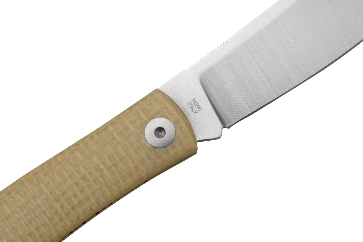 Fox Knives Livri, M690, Natural Jute Micarta, 273MI Navaja - Imagen 10