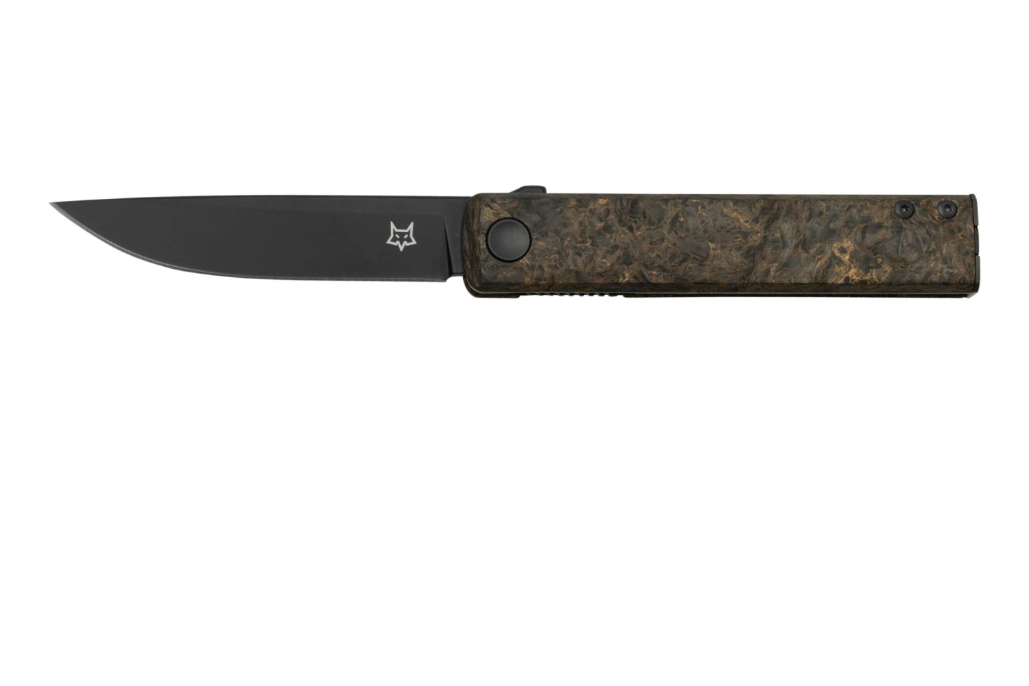 Fox Knives Chnops, FX-543FCGM, Dark Matter Gold, Navaja M390, Knivesandtools Exclusive