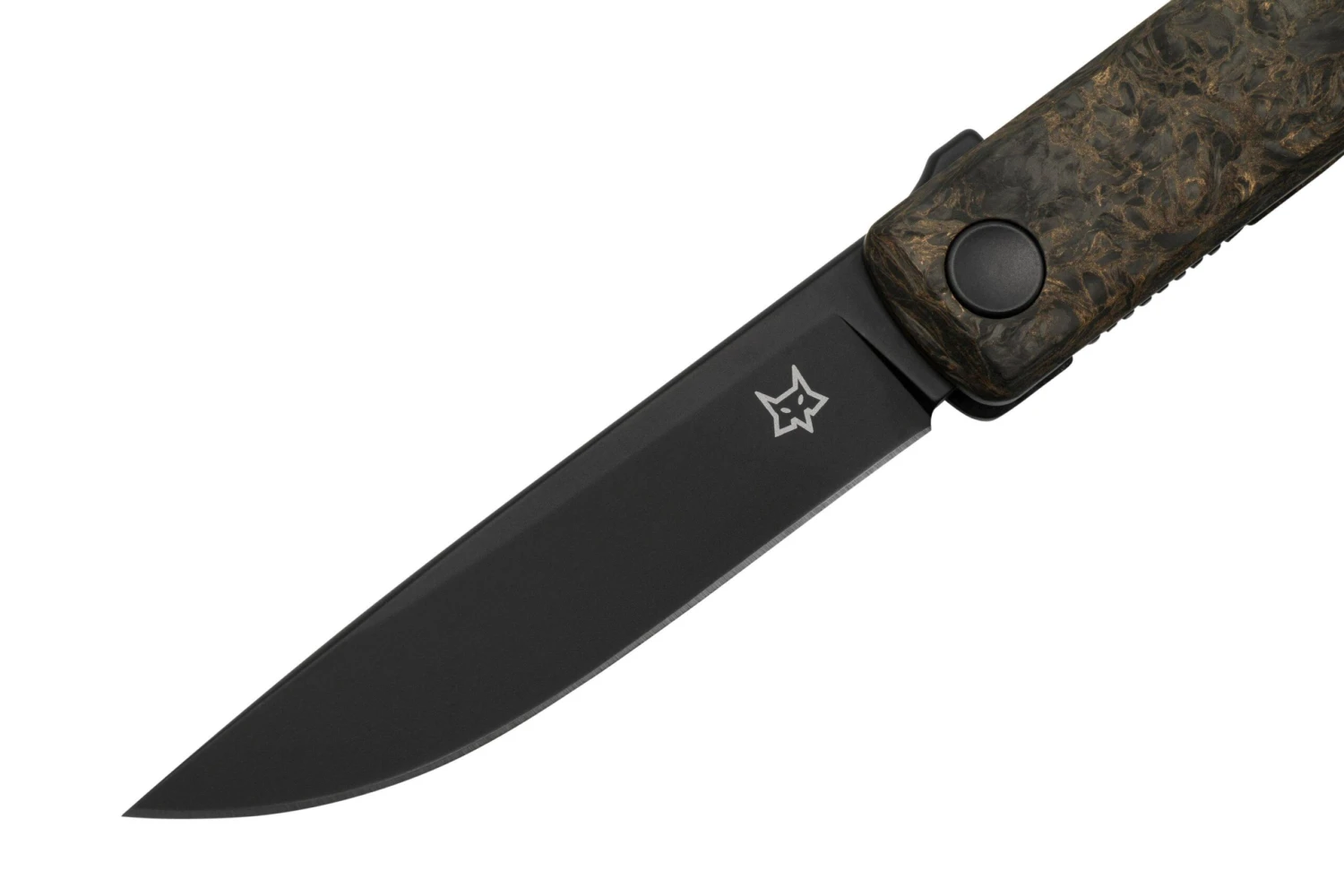 Fox Knives Chnops, FX-543FCGM, Dark Matter Gold, Navaja M390, Knivesandtools Exclusive - Imagen 3