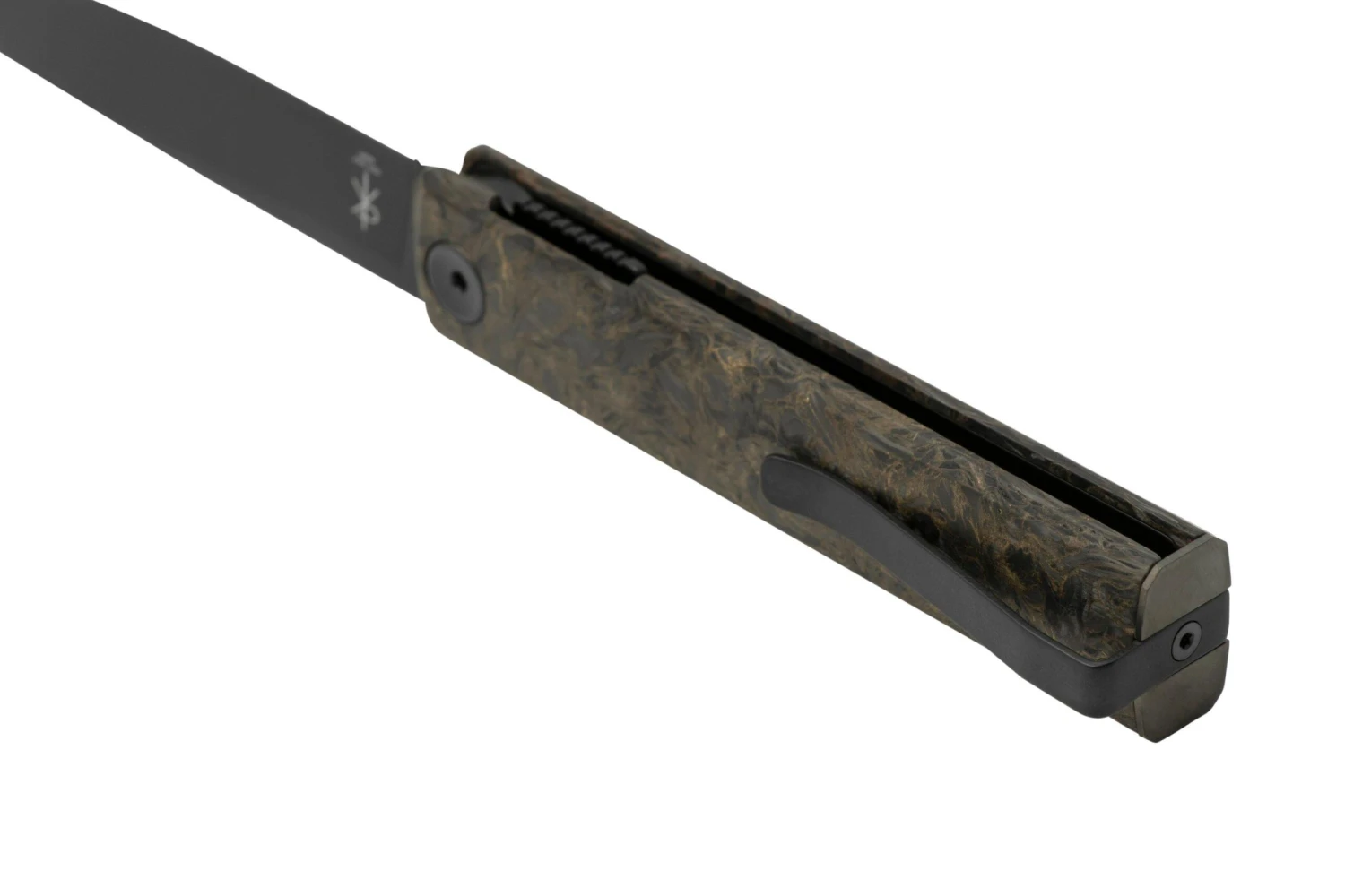 Fox Knives Chnops, FX-543FCGM, Dark Matter Gold, Navaja M390, Knivesandtools Exclusive - Imagen 4