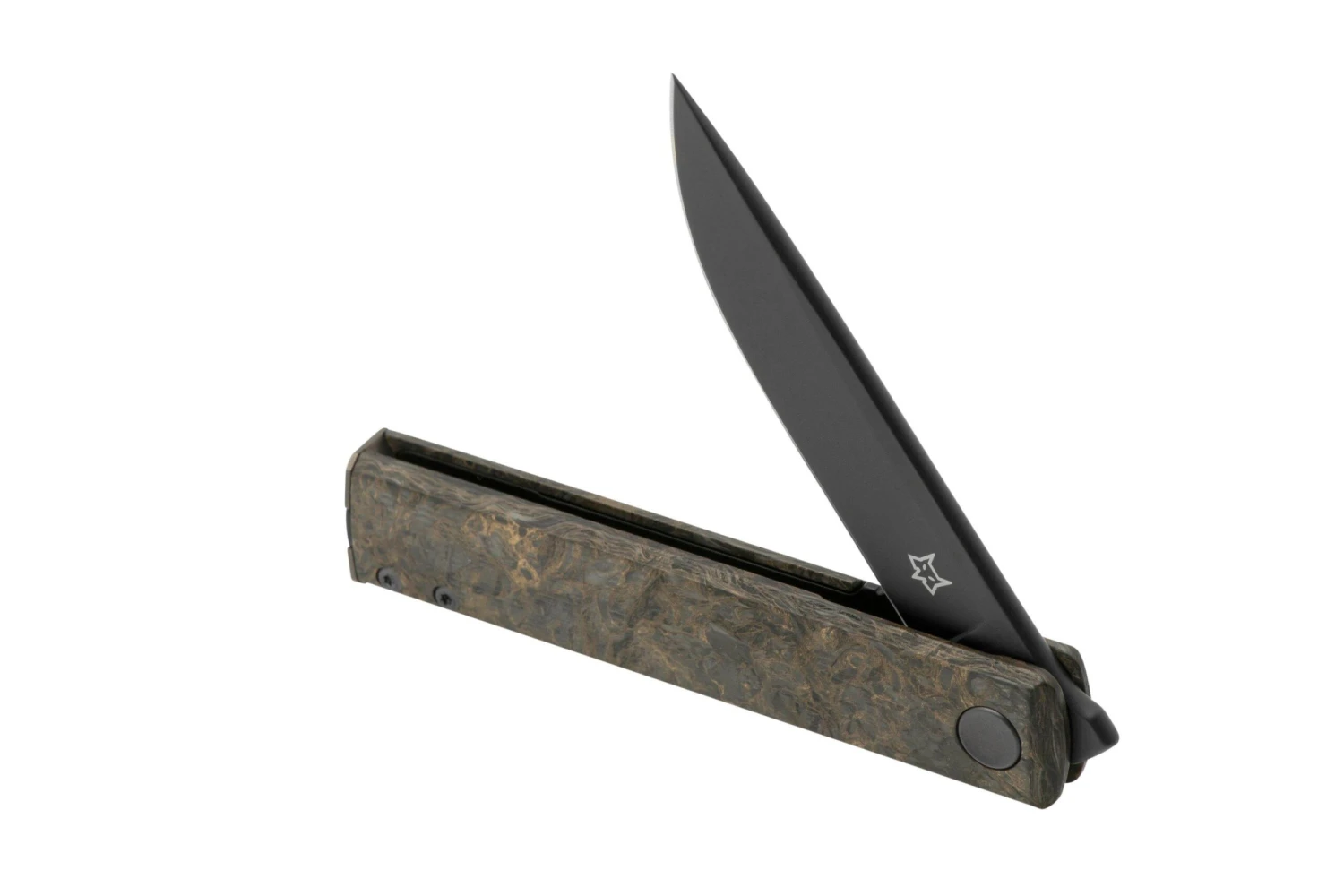 Fox Knives Chnops, FX-543FCGM, Dark Matter Gold, Navaja M390, Knivesandtools Exclusive - Imagen 6