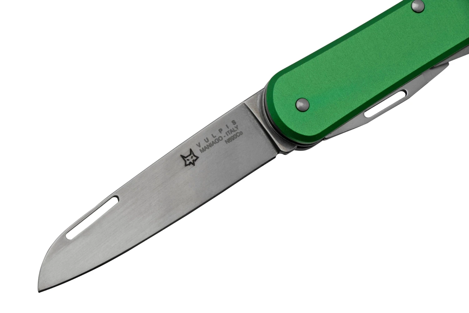 FOX Vulpis 3-Tools FX-VP130-3OD, N690Co, Aluminium OD Green, Navaja Suiza - Imagen 3