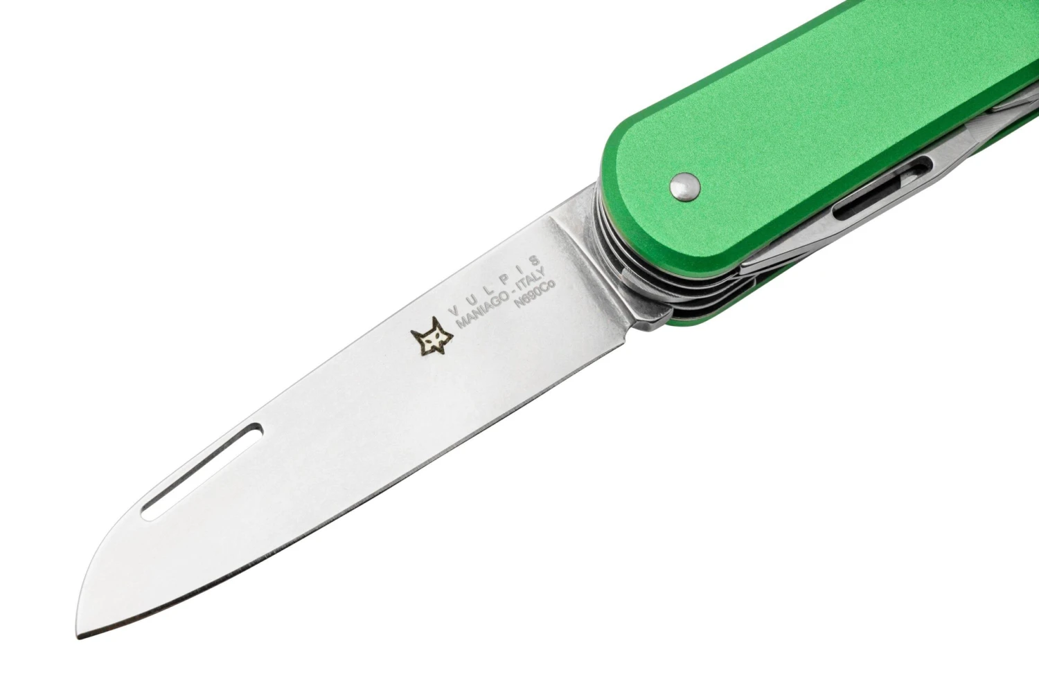 FOX Vulpis 4-Tools FX-VP130-SF5OD, N690co, Aluminium OD Green, Navaja Suiza - Imagen 3