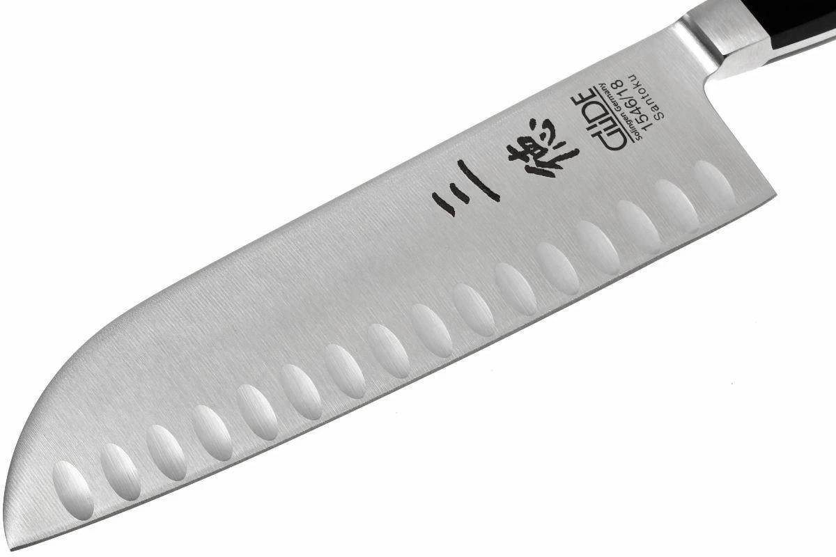 Güde Alpha Santoku Con Borde Granton, 1546/18 - Imagen 2